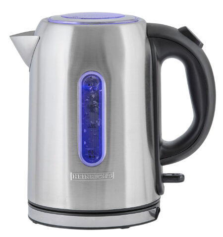 غلاية Heinrich´s من الستانلس ستيل، بسعة ‎1.7 لتر وقدرة ‎2200 واط (موديل HWK 8854).