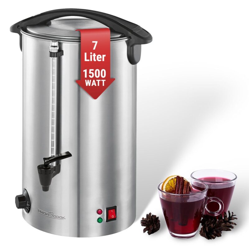 ProfiCook hot drinks machine  stainless steel/black PC-HGA 1196