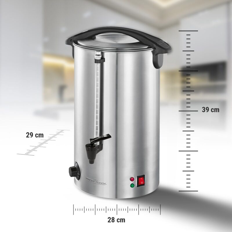ProfiCook hot drinks machine  stainless steel/black PC-HGA 1196 - Image 8