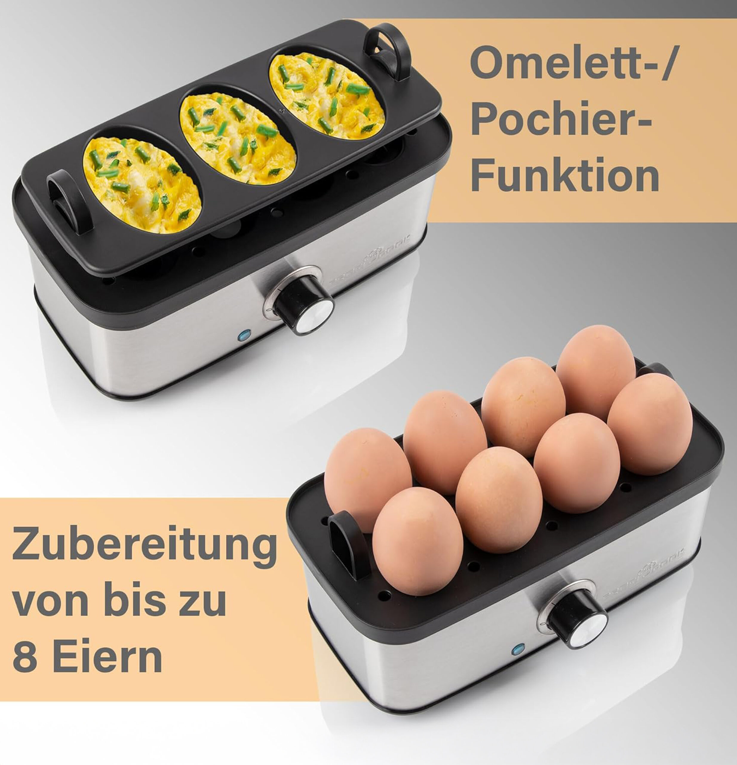 egg cooker stainless steel PC-EK 1275-4