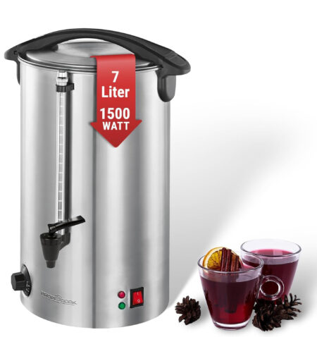 ProfiCook hot drinks machine  stainless steel/black PC-HGA 1196