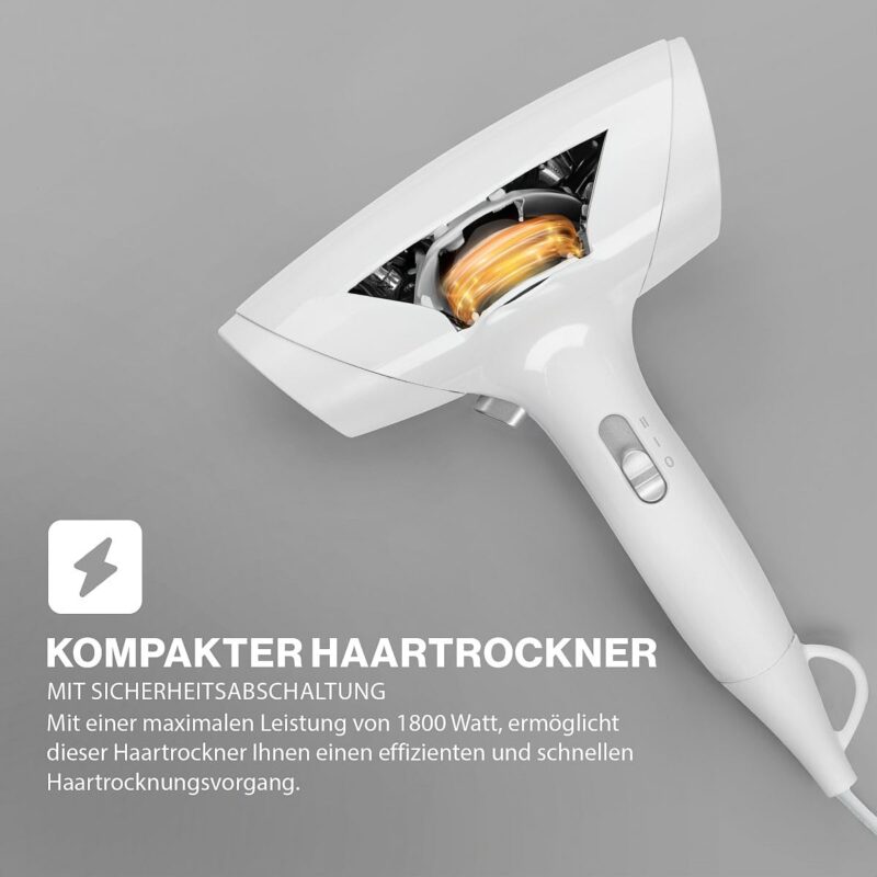 ProfiCare hairdryer white (PC-HT 3044) - Image 7