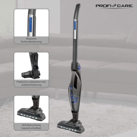 ProfiCare cordless vacuum cleaner PC-BS 3035 A anthracite