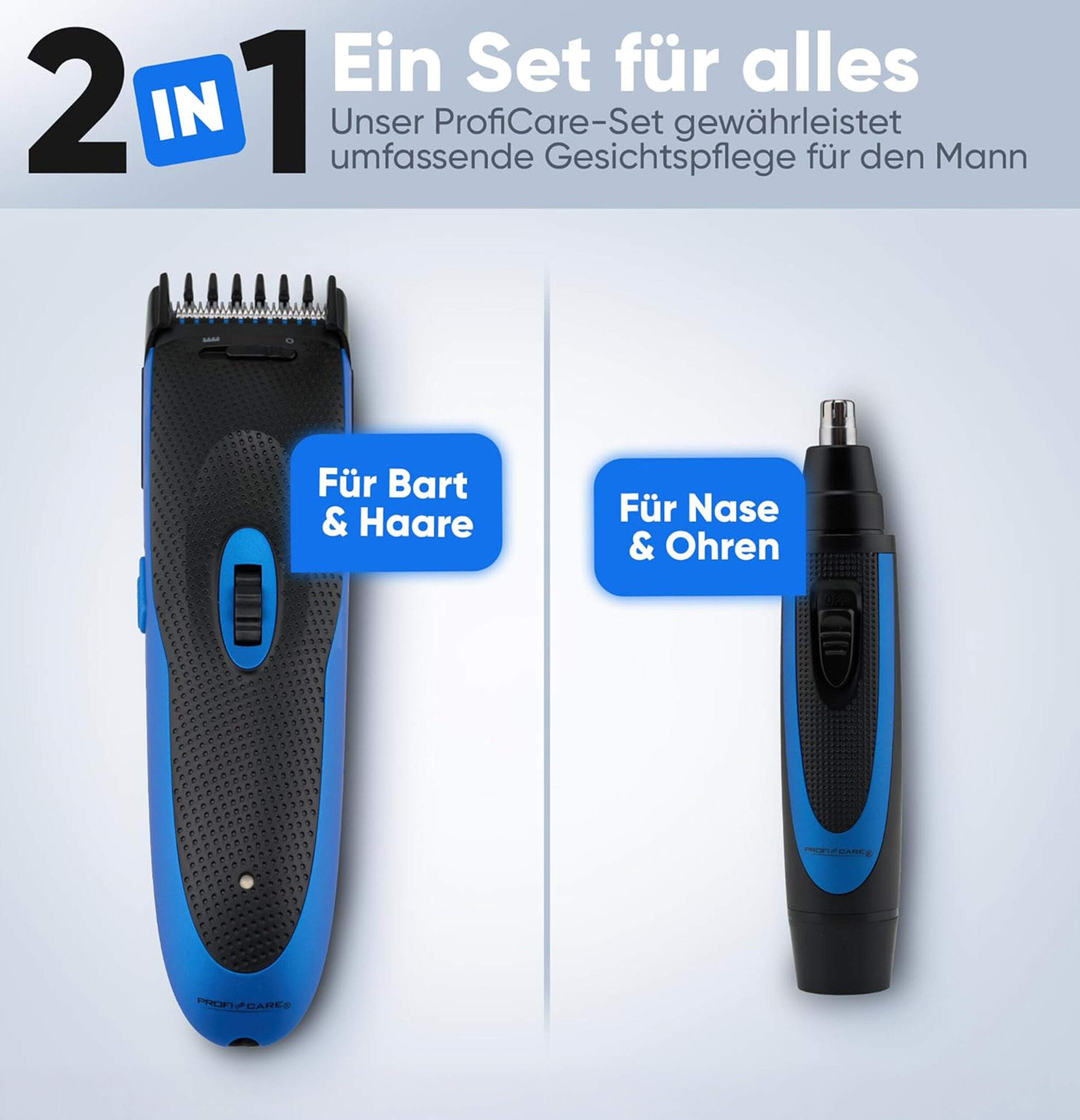 PC HSMR 3052 NE Hair Trimmer Set with Nose Hair Remover-7