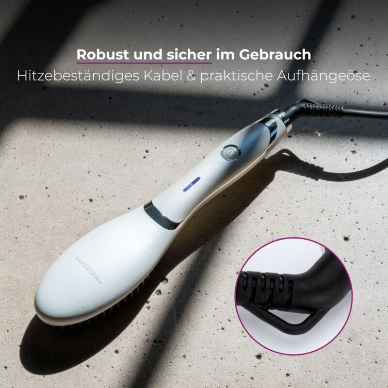 ⁦فرشاة فرد الشعر **ProfiCare PC-GB 3021** بلون **اللؤلؤ الأم**⁩ - الصورة ⁦2⁩
