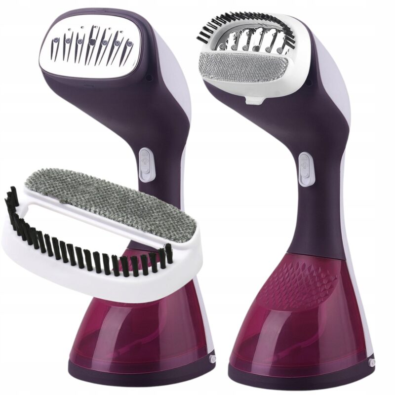 HEINRICH'S CLOTHES STEAMER STEAM IRON STEAM STEAMER 1400W COMPACT HAND-HELD HDB 8723 - Image 2