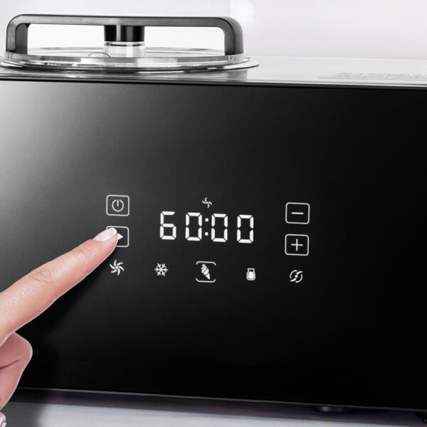 XL touchscreen stylish glass front panel