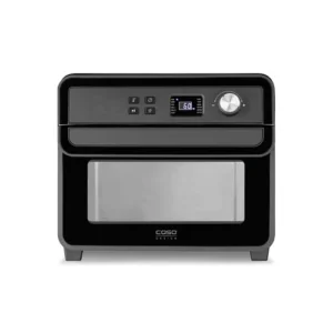 CASO AirFry Chef 1700 - Design Hot Air Fryer, Ready to Start without Heating, 3 Shelves, Temperature Range 40 °C to 230 °C (in 5 °C Increments), Timer, Powerful 1700 Watt, Black 3000