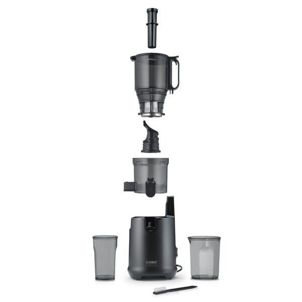 CASO Juice Fit Pro Slow Juicer, Juicer, Test Winner: Home & Garden Test, Juicer, Low Rotation Speed (40 rpm), Large Filling Opening 130 mm Diameter for Whole Fruits/Vegetables, BPA Free 3511 - Image 10