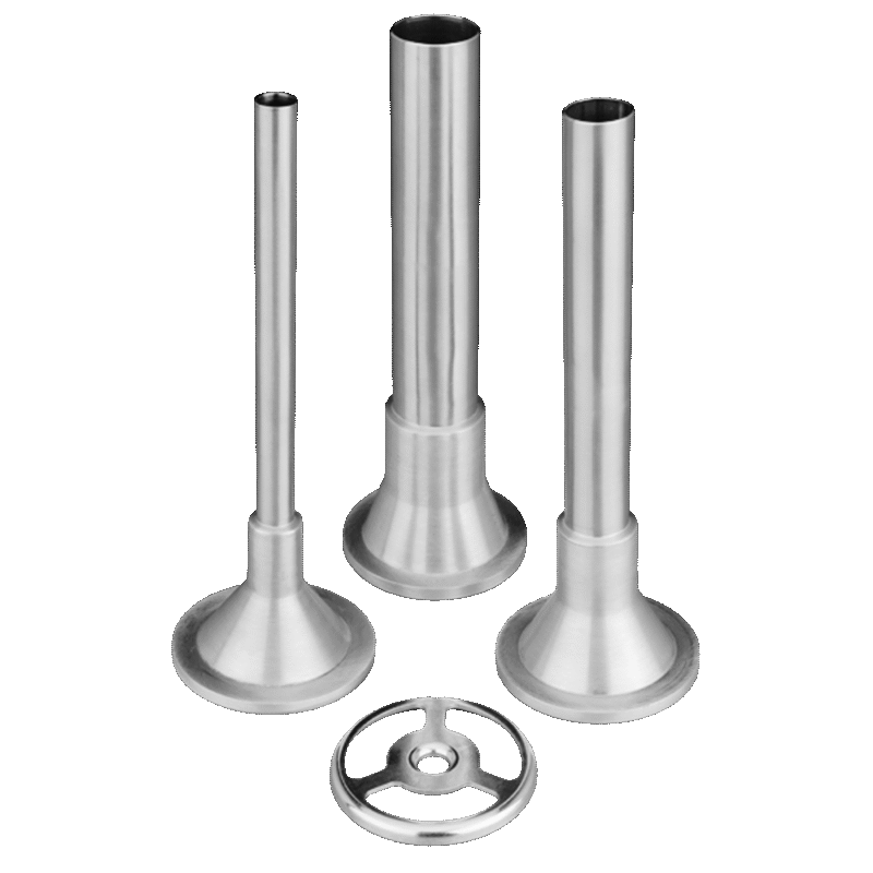 GASTROBACK Design Mincer Advanced, Professional motor (induction / 350 watt / max 1.3 Nm), Large rotary feed pan is made of stainless steel, Digital display (indicating direction of rotation and power input) 41409 - Image 10
