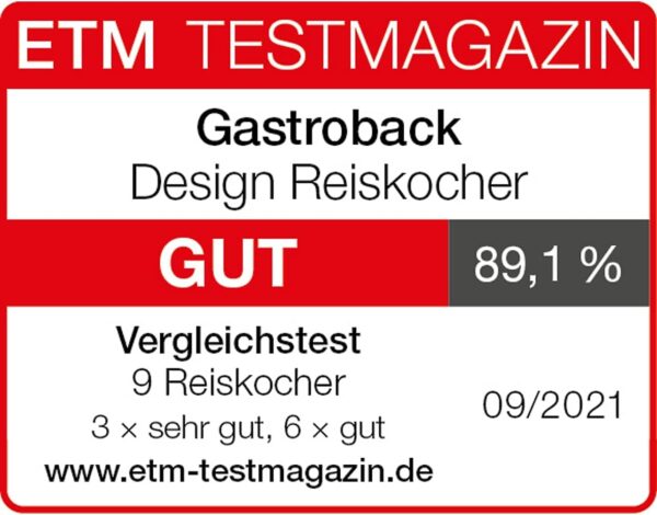 Gastroback 42507 Rice Cooker - Image 11