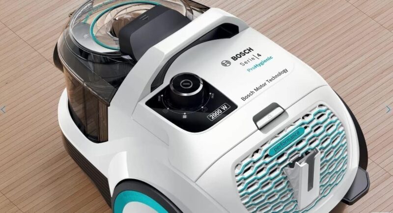 Bosch - Bagless vacuum cleaner - ProHygienic - White - BGS21WHYG - Image 5