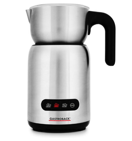 GASTROBACK DESIGN MILK CHOCOLATE ADVANCED, Energy-saving induction technology, High-quality 1 litre stainless steel containern, 4 automatic programs 42359