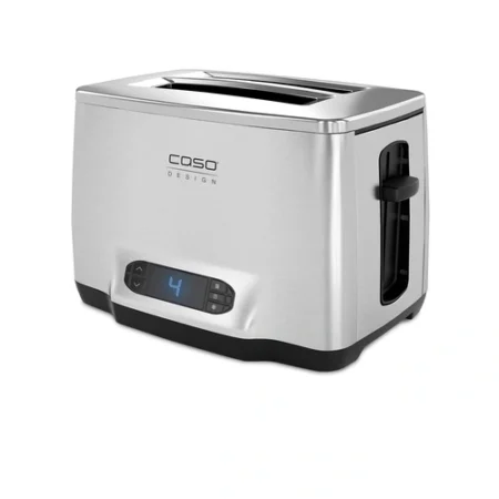 CASO Design Inox 2 Two-Slice Toaster with Wire Warming Basket Attachment, 12778 2778