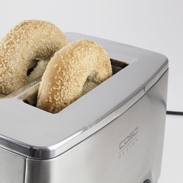 CASO Design Inox 2 Two-Slice Toaster with Wire Warming Basket Attachment, 12778 2778 - Image 9
