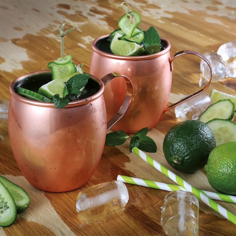 ⁦كوب Cilio "MOSCOW MULE" تصميم مصقول موديل: 200409⁩ - الصورة ⁦2⁩