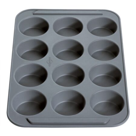 Küchenprofi BAKE VARIO Silicone Muffin Mould | Silicone Baking Mould Muffin Baking Mould 12 Multi Shape | Oven Safe, Freezer Safe, Microwave Safe, Food Safe, Dishwasher Safe 0812245512