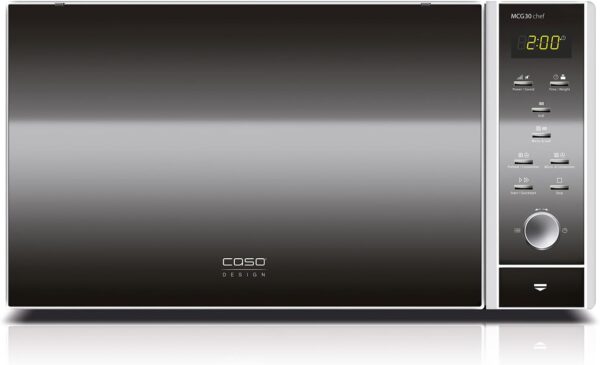 Caso MCG30 CHEF 3370 chef design microwave. Microwave Edelstahl