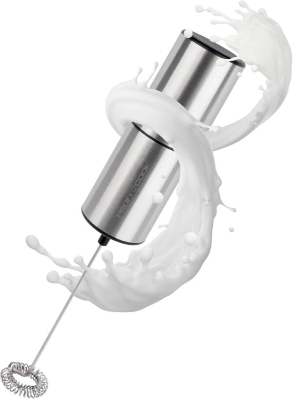 ProfiCook Electric Milk Frother for Cappuccino and Latte Macchiato Battery Operated 13000 RPM PC MS 1273 - Image 7