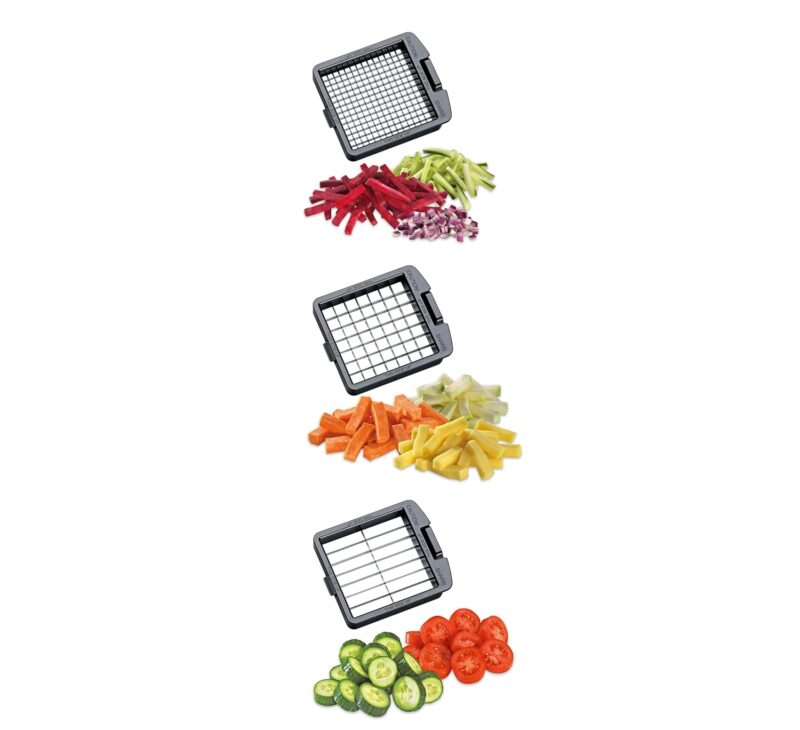 Küchenprofi Onion / Vegetable Chopper Fix Plus | Plastic/Blade Steel | Vegetable Cutter | Dice Cutter Onions, Cucumbers, Carrots | Fruit Multi Cutter | Pens, Cubes, Slices 1307102400 - Image 3