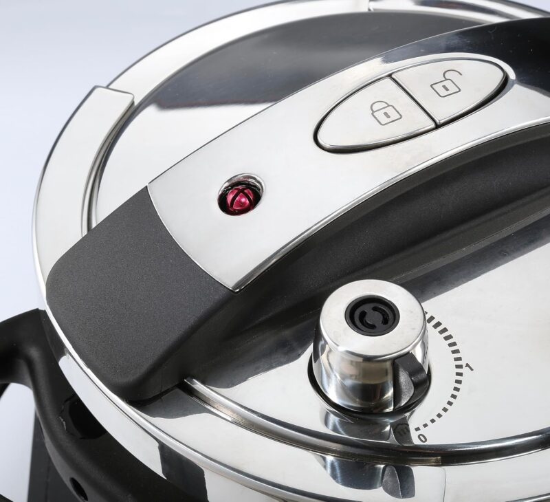 Spring Stainless Steel Pressure Cooker, 6 Liter 09 1260 06 22 - Image 7