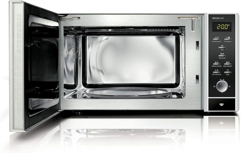 Caso MCG30 CHEF 3370 chef design microwave. Microwave Edelstahl - Image 5