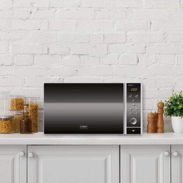 Caso MCG30 CHEF 3370 chef design microwave. Microwave Edelstahl - Image 4