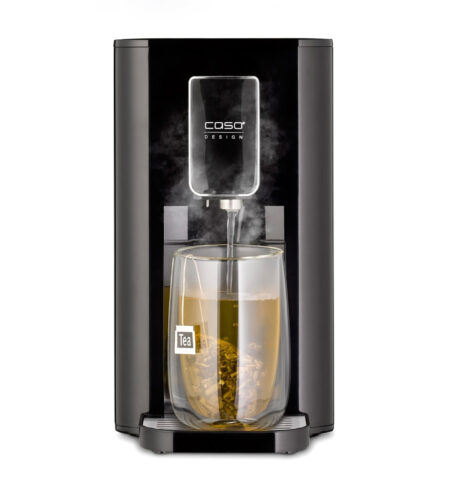 CASO HW 550-Turbo Hot Water Dispenser for Tea Preparation Soluble Coffee Baby Food Water Tank 2.9L Capacity 7 Adjustable Temperature Levels from 40-100°C in 10°C increments 1880