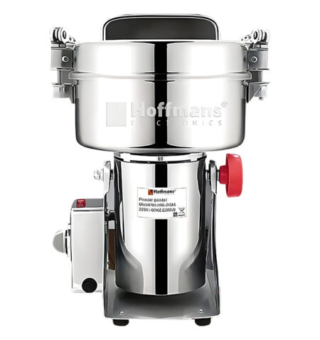 Hoffman's 2200W Electric High-Speed Multifunctional Grinder 400G HM - 9084 - Silver
