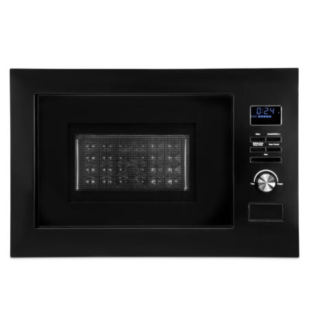 Bomann ® 3-in-1 Built-in Microwave with Grill and Hot Air| Microwave with 25 L Cooking Chamber | 8 Automatic Programmes | Defrost Function | Includes Cooking Grate and Turntable (Diameter 27 cm) | 900  MWG 3001