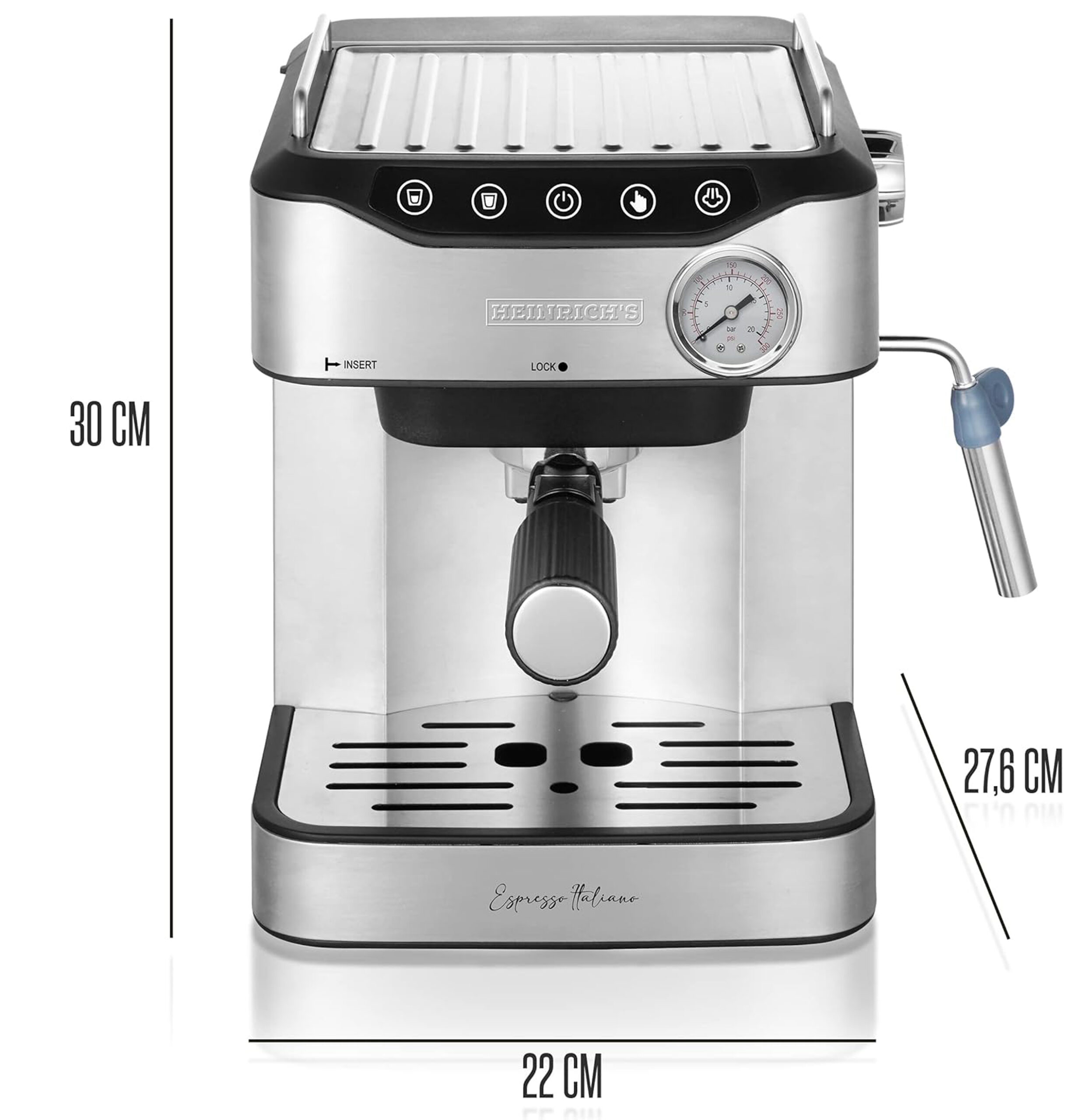 Espresso Machine HES 8688-1.6 Liter-4