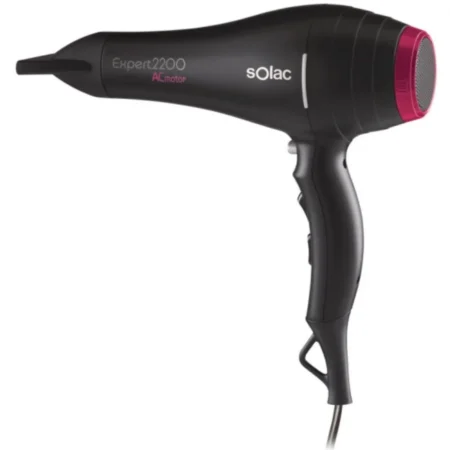 Solac Expert Hair Dryer, 2200 Watt, Black - SP7151