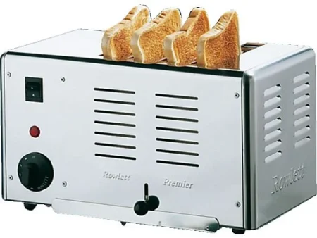 GASTROBACK  Rowlett Toaster – Silver 2300 Watts, 4-slot toaster 42004