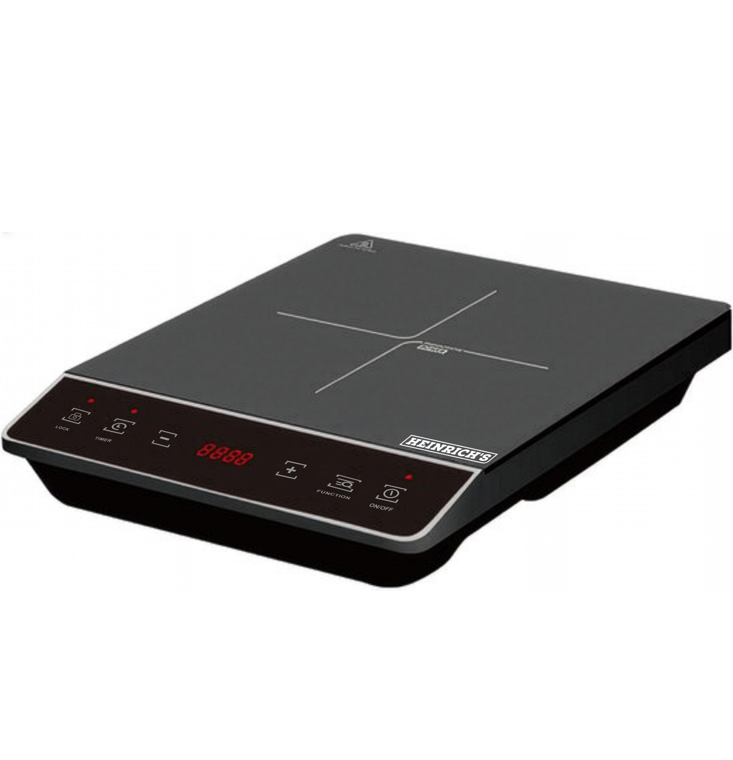 Heinrich’s Induction Hob – Single – 2000 W HEI 8861-4
