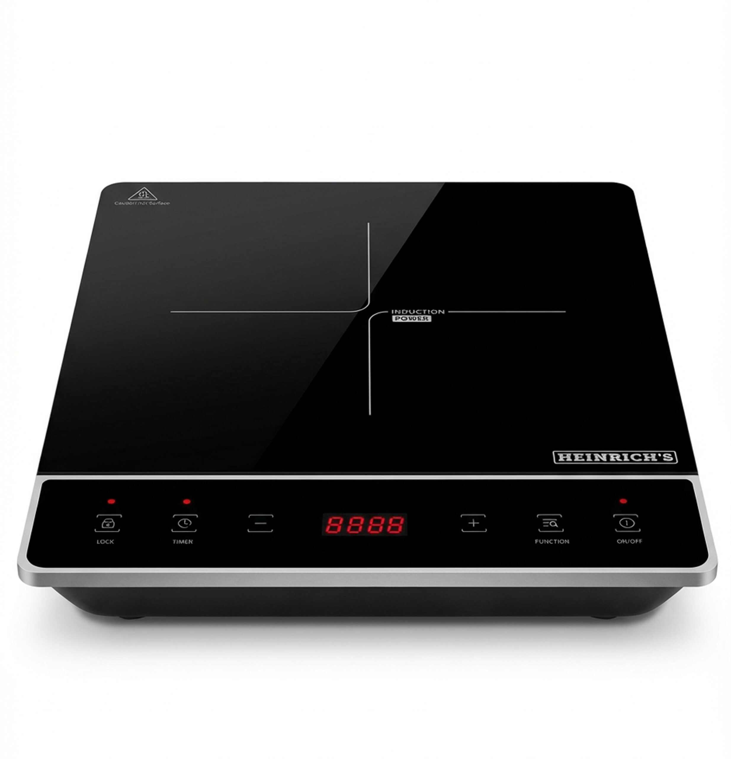 Heinrich’s Induction Hob – Single – 2000 W HEI 8861-Main2