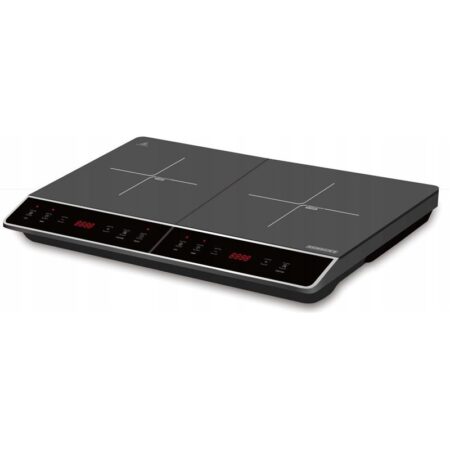Heinrich's Freestanding Induction hob 2 burners black 3500 Watt HDI 8862