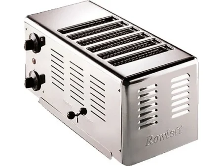 GASTROBACK  Rowlett Toaster – Silver 3000 Watts, 6-slot toaster 42006