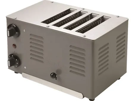 GASTROBACK Rowlett Regent Toaster Grau 4- Slice (2300 Watt) 42134