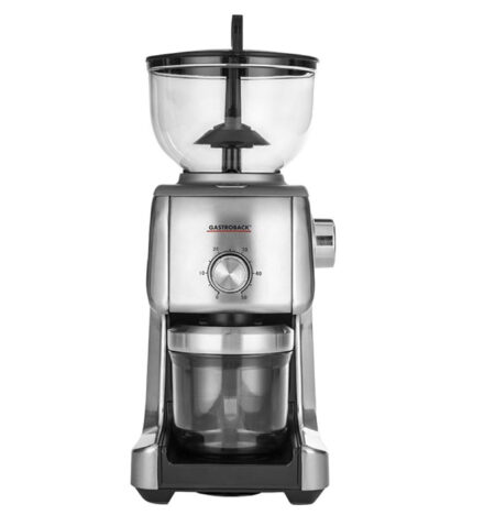 GASTROBACK  Advanced Plus Coffee Grinder Stainless Steel 130 Watt, Conical Grinder  42638