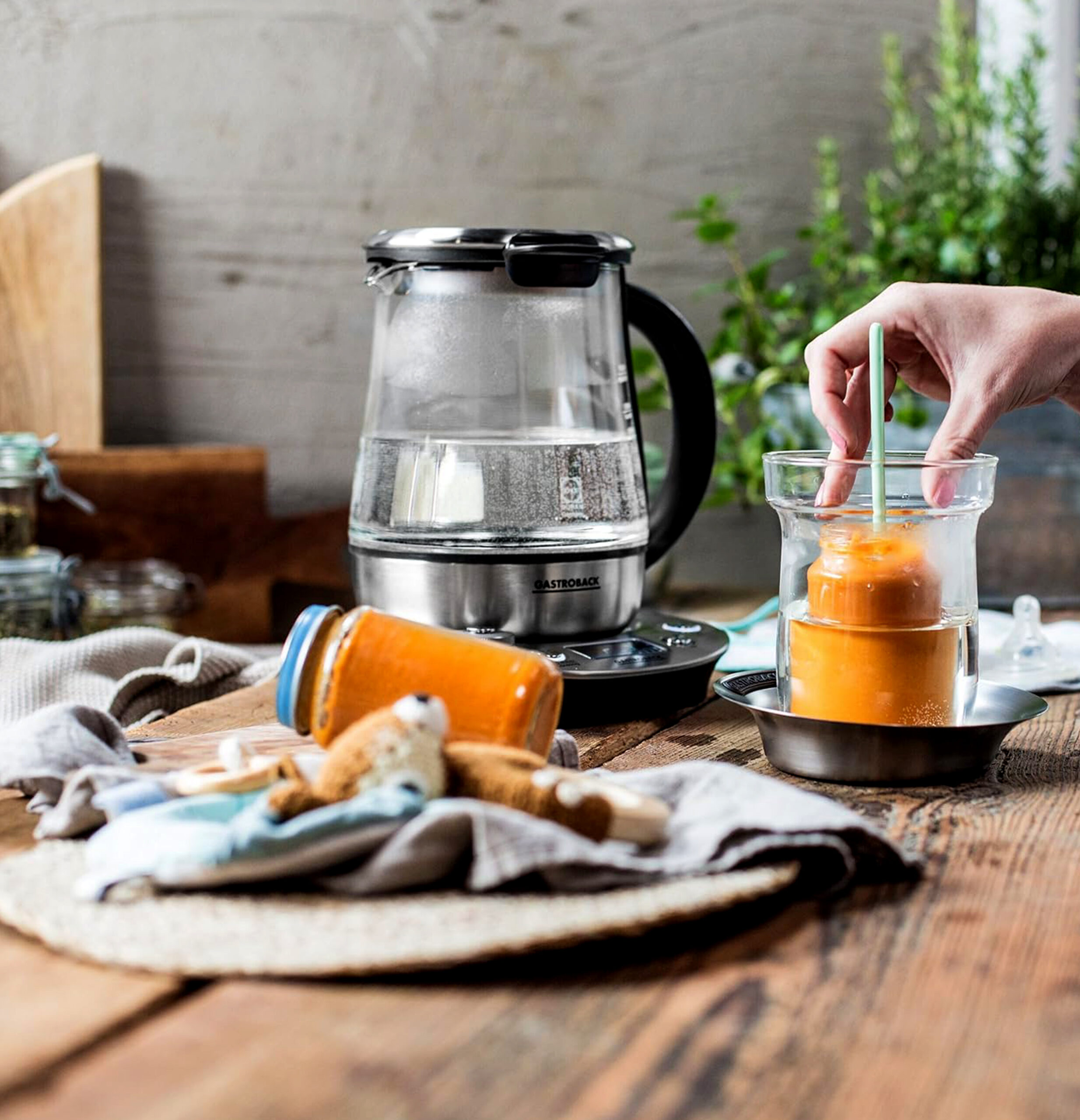 Tea and Water kettle SILVER 42438-7