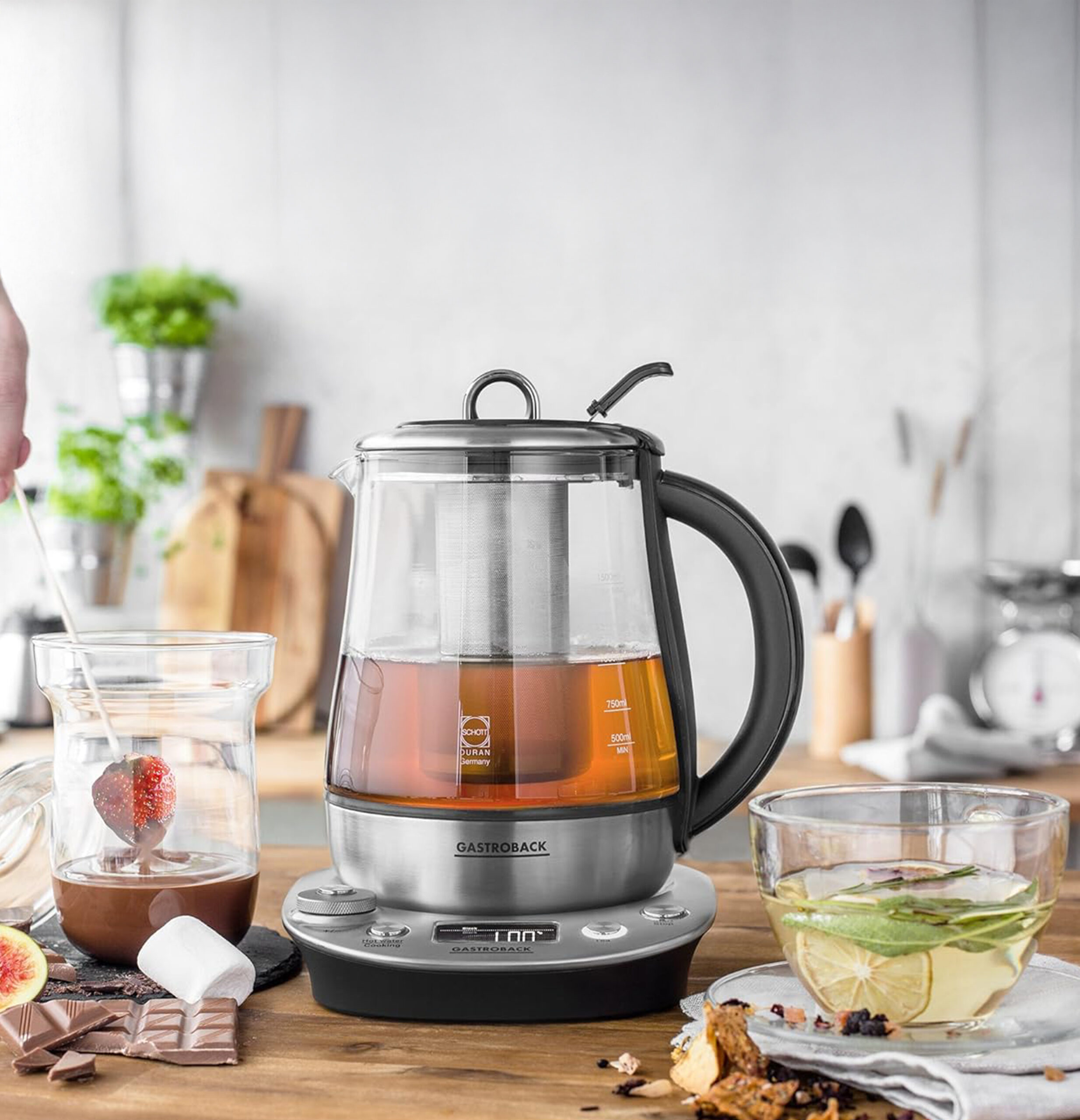 Tea and Water kettle SILVER 42438-8