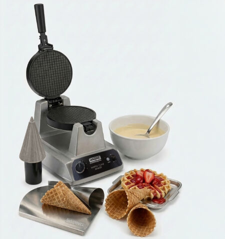 Waring  Heavy Duty Single Belgian Waffle Maker WWCM180