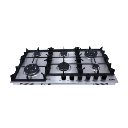 HPT904S – Gas Hob 6 Eyes Heavy Duty Grids