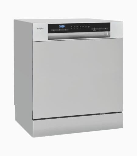 Exquisit GSP5508-030D silver dishwasher | 55 cm dishwasher | ECO mode | Place settings: 8 | Countertop appliance