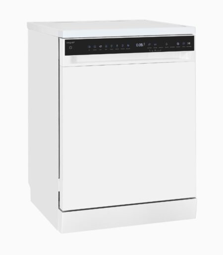 Exquisit freestanding/built-under dishwasher GSP9616-450B white | 16 place settings | Energy class B | 45 dB | 8 programs | Cutlery drawer | Half load