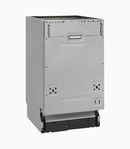 Exquisit Dishwasher EGSP2109-E-030E Silver | 45 cm Dishwasher | ECO Mode | Place Settings: 9 | Fully Integrated